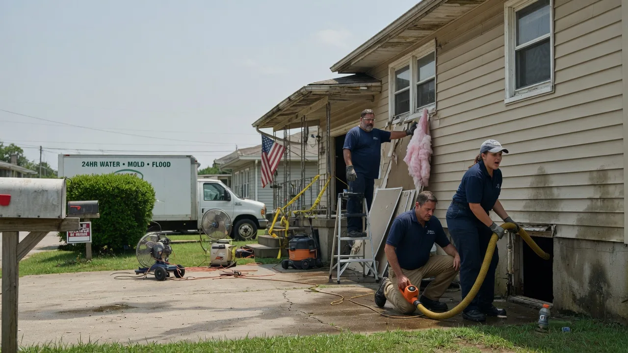 Water Damage Repair in Barrackville, WV near me